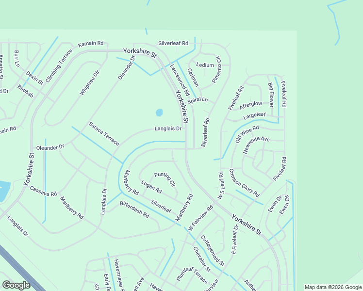 map of restaurants, bars, coffee shops, grocery stores, and more near Langlais Drive in North Port