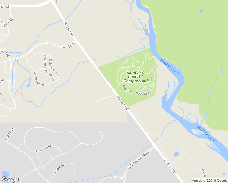 map of restaurants, bars, coffee shops, grocery stores, and more near 1301 North River Road in Venice