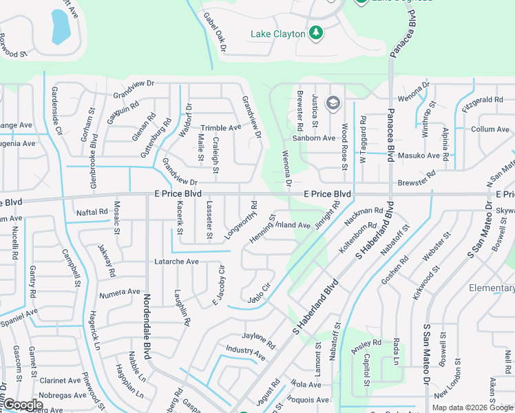 map of restaurants, bars, coffee shops, grocery stores, and more near 2587 Longworthy Road in North Port