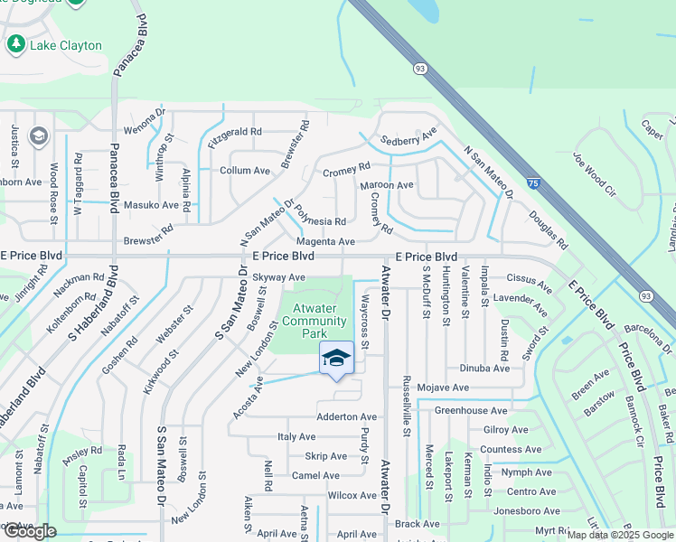 map of restaurants, bars, coffee shops, grocery stores, and more near 4187 Magenta Avenue in North Port