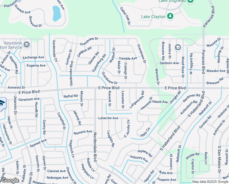 map of restaurants, bars, coffee shops, grocery stores, and more near 2906 Grandview Drive in North Port