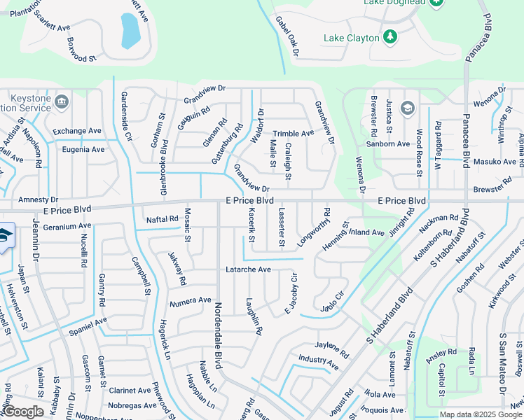 map of restaurants, bars, coffee shops, grocery stores, and more near 2906 Grandview Drive in North Port