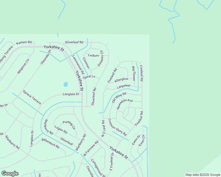 map of restaurants, bars, coffee shops, grocery stores, and more near Fiveleaf Road in Arcadia