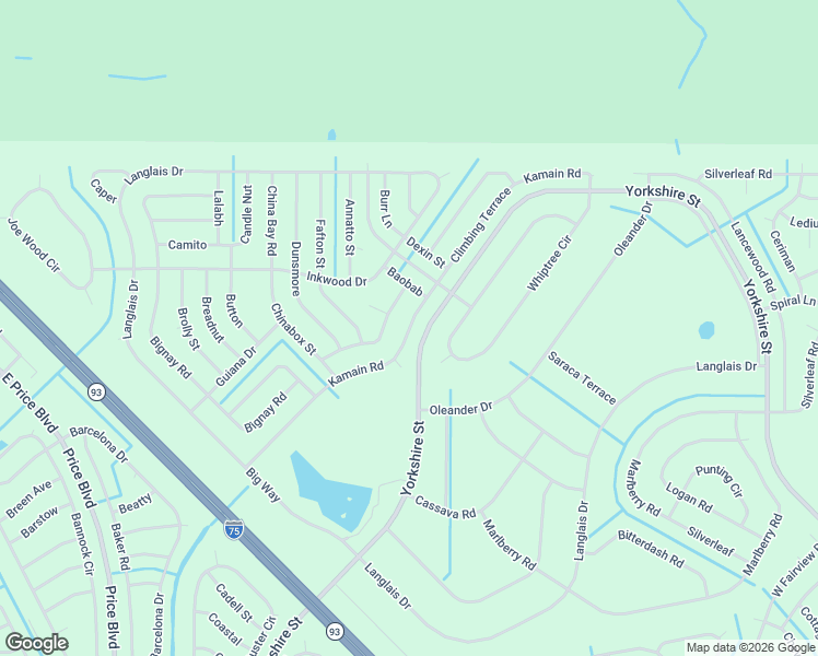 map of restaurants, bars, coffee shops, grocery stores, and more near in North Port