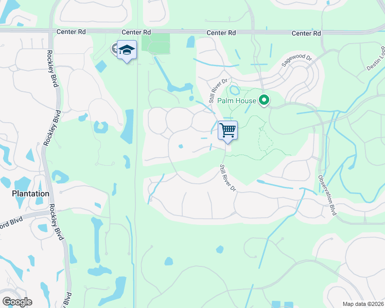 map of restaurants, bars, coffee shops, grocery stores, and more near 11505 Callaway Court in Venice