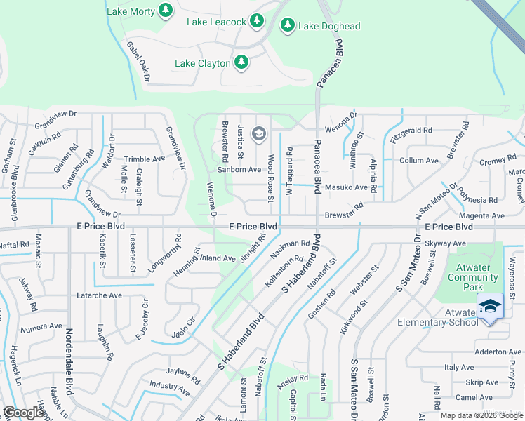 map of restaurants, bars, coffee shops, grocery stores, and more near 2657 Taper Lane in North Port