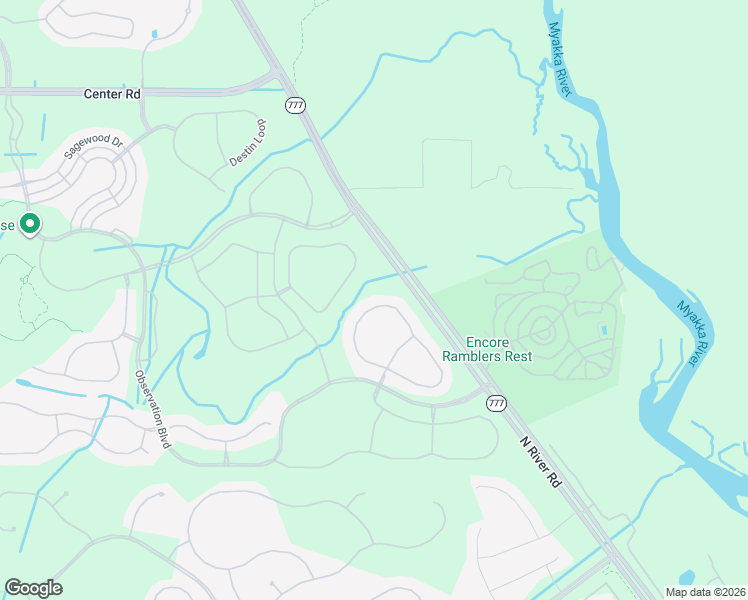 map of restaurants, bars, coffee shops, grocery stores, and more near 13064 Steinhatchee Loop in Venice