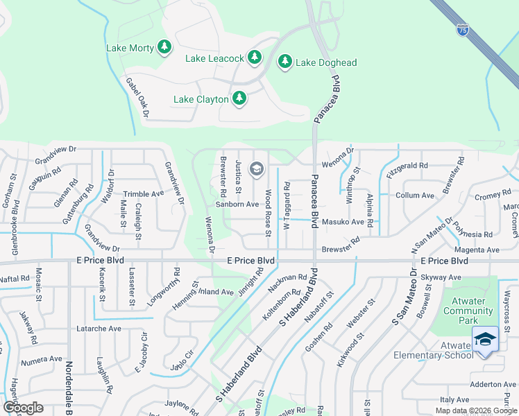 map of restaurants, bars, coffee shops, grocery stores, and more near in North Port