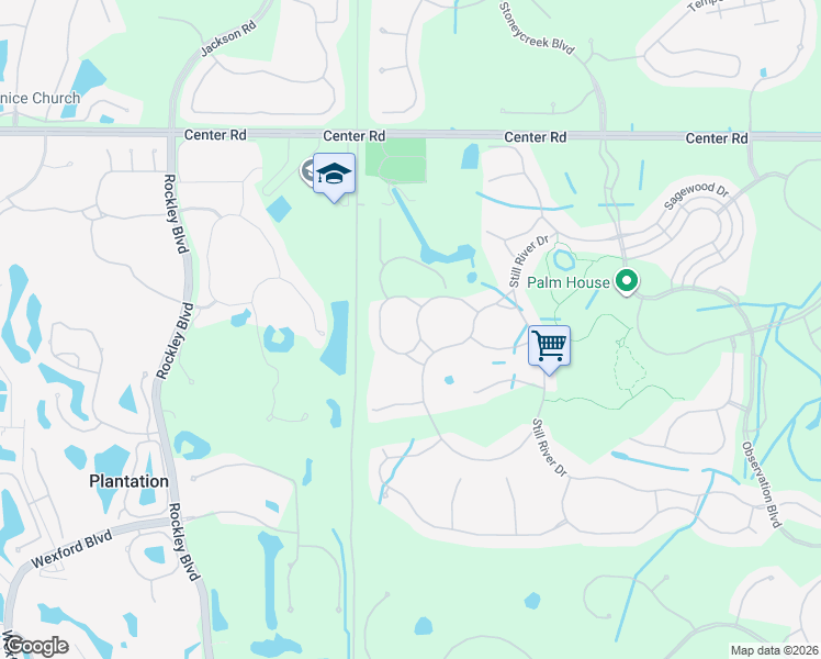 map of restaurants, bars, coffee shops, grocery stores, and more near 11609 Marathon Circle in Venice