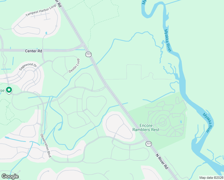 map of restaurants, bars, coffee shops, grocery stores, and more near 13261 Squirrel Run Drive in Venice