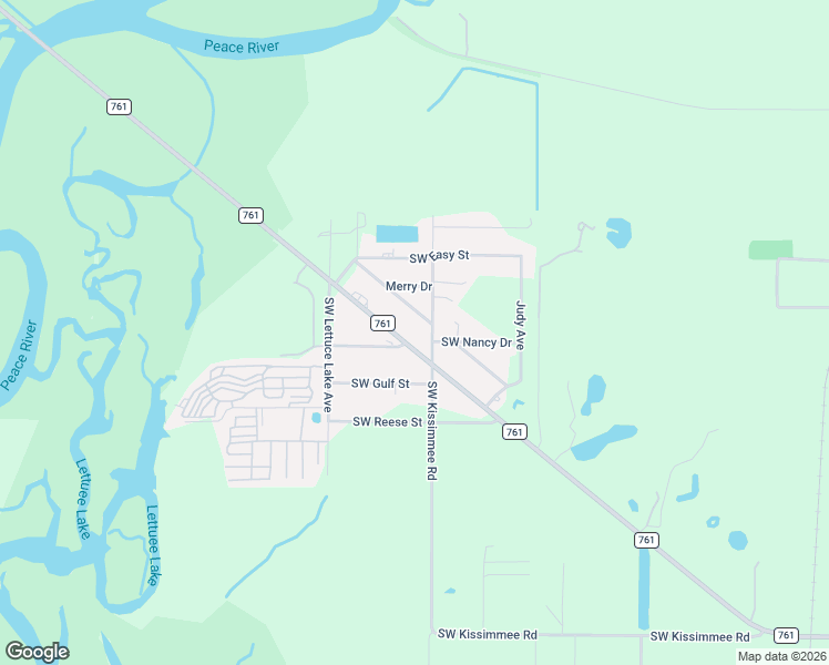 map of restaurants, bars, coffee shops, grocery stores, and more near 10096 County Road 761 in Arcadia