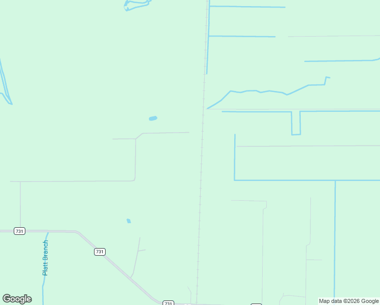 map of restaurants, bars, coffee shops, grocery stores, and more near 1001 Cattle Ranch Road in Venus