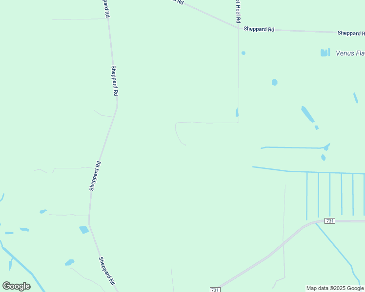 map of restaurants, bars, coffee shops, grocery stores, and more near 226 Gator Creek Road in Venus