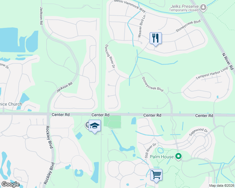 map of restaurants, bars, coffee shops, grocery stores, and more near 11479 Conch Court in Venice