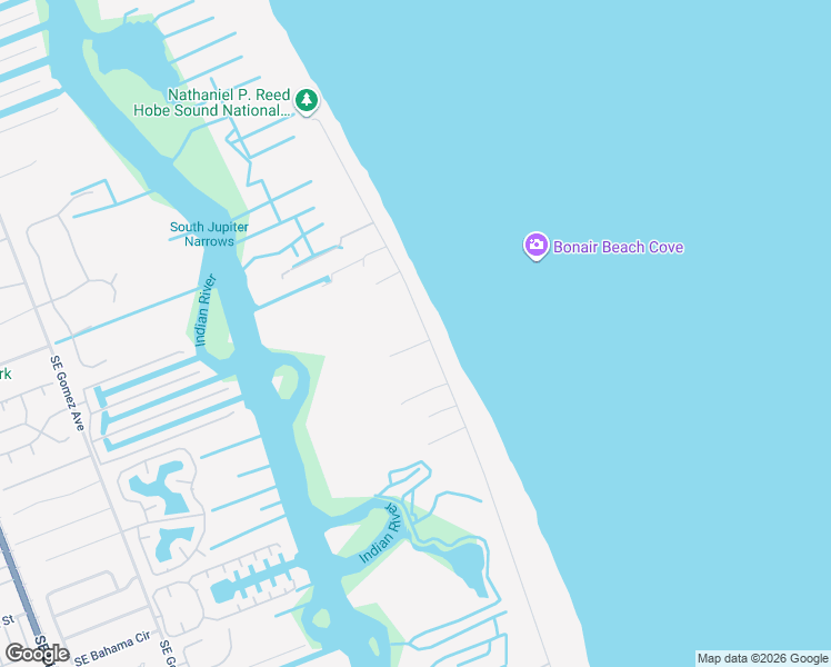 map of restaurants, bars, coffee shops, grocery stores, and more near 114 Milkway Avenue in Hobe Sound