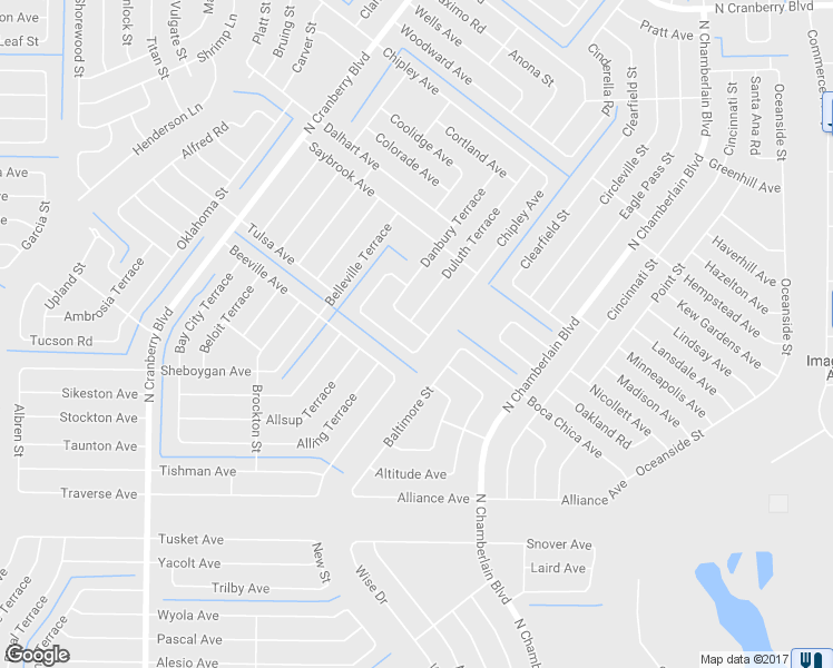 map of restaurants, bars, coffee shops, grocery stores, and more near 2235 Hereford Avenue in North Port