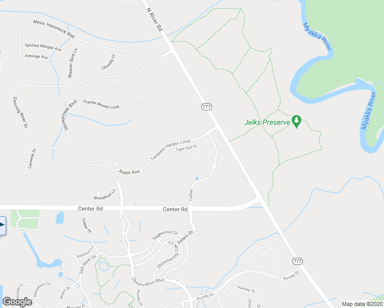 map of restaurants, bars, coffee shops, grocery stores, and more near 12314 Destiny Drive in Venice