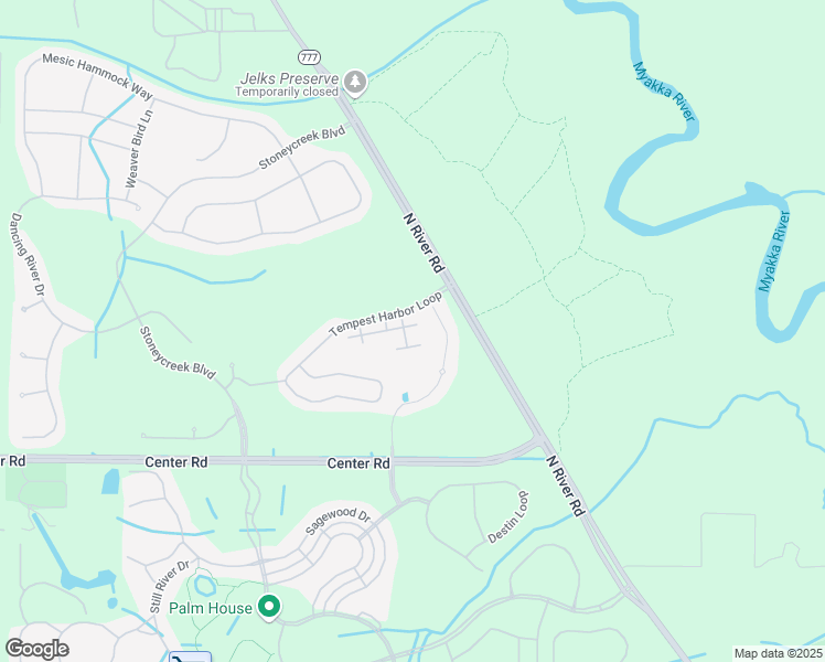 map of restaurants, bars, coffee shops, grocery stores, and more near 13071 Tigers Eye Drive in Venice