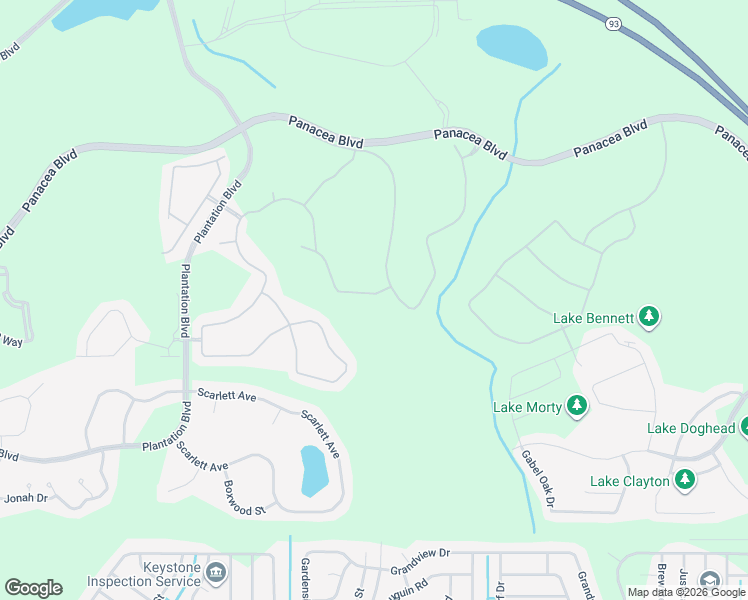map of restaurants, bars, coffee shops, grocery stores, and more near 2849 Arugula Drive in North Port