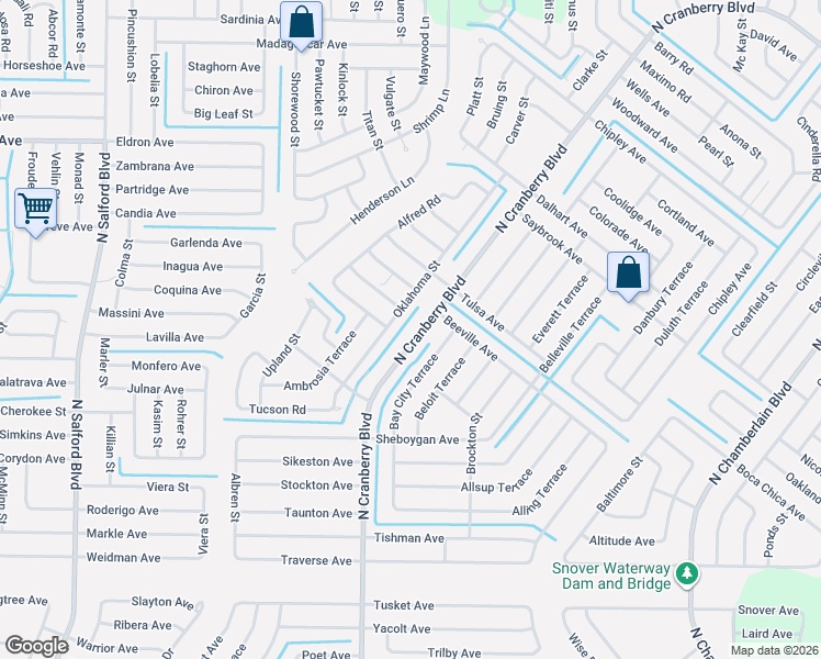 map of restaurants, bars, coffee shops, grocery stores, and more near in Venice