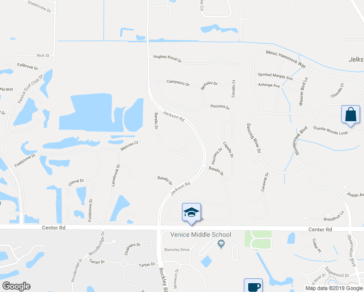 map of restaurants, bars, coffee shops, grocery stores, and more near 20567 Cornaro Court in Venice