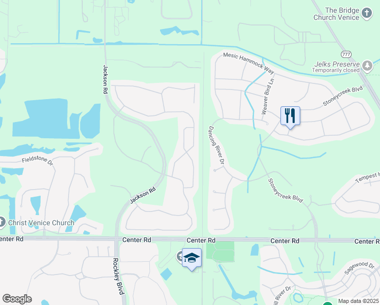 map of restaurants, bars, coffee shops, grocery stores, and more near 20600 Capello Drive in Venice