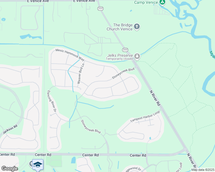 map of restaurants, bars, coffee shops, grocery stores, and more near 12078 Granite Woods Loop in Venice