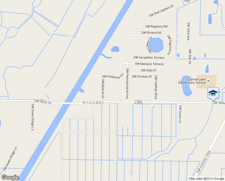 map of restaurants, bars, coffee shops, grocery stores, and more near 9487 Southwest Merlin Court in Stuart