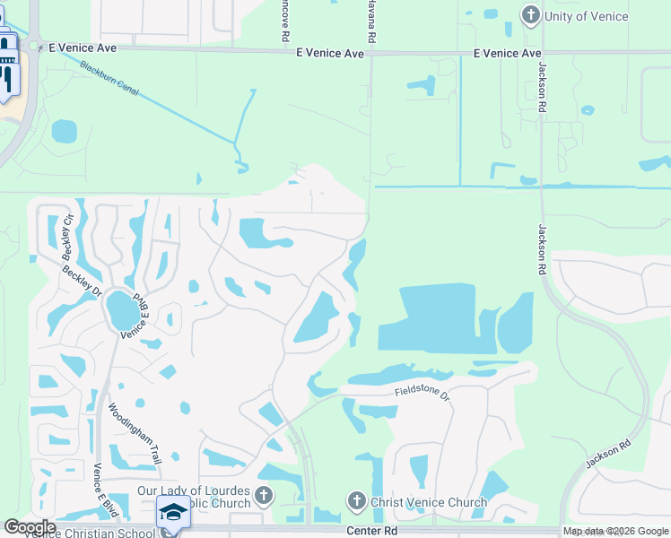 map of restaurants, bars, coffee shops, grocery stores, and more near in Venice