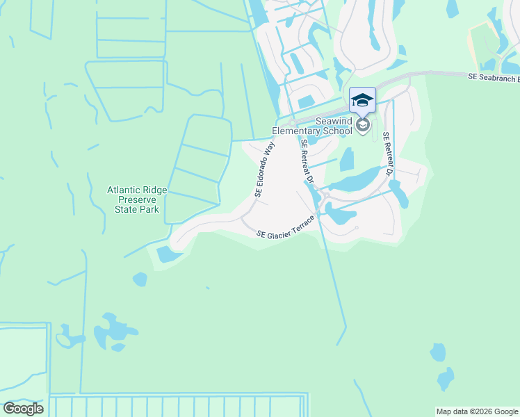 map of restaurants, bars, coffee shops, grocery stores, and more near 8892 Southeast Eldorado Way in Hobe Sound