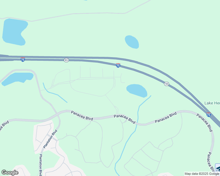map of restaurants, bars, coffee shops, grocery stores, and more near Panacea Boulevard in North Port