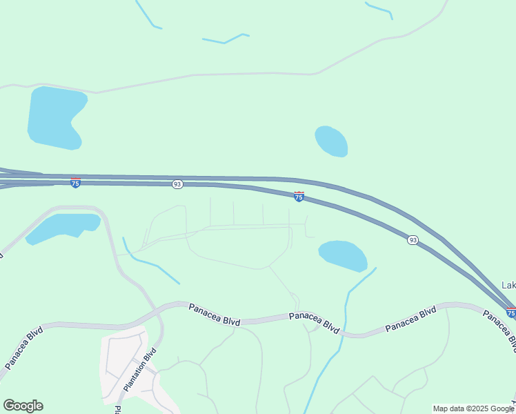 map of restaurants, bars, coffee shops, grocery stores, and more near 17825 I-75 I in North Port