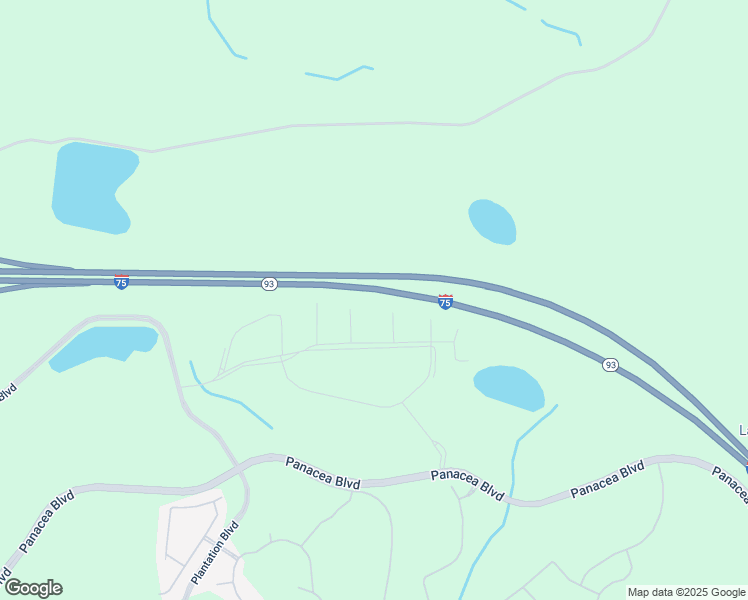 map of restaurants, bars, coffee shops, grocery stores, and more near 17825 Interstate 75 in North Port