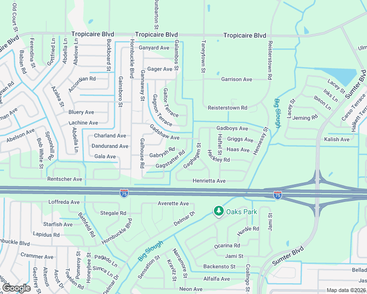 map of restaurants, bars, coffee shops, grocery stores, and more near 5681 Gagstatter Road in North Port