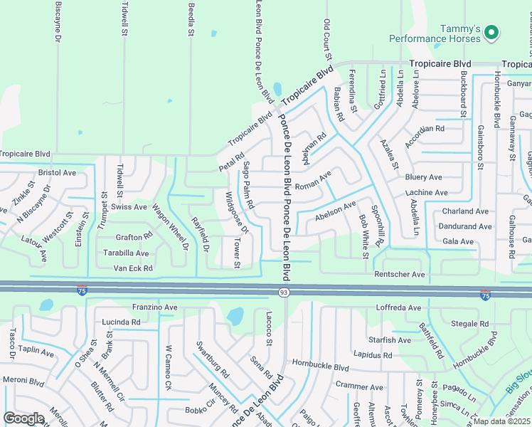map of restaurants, bars, coffee shops, grocery stores, and more near 5326 Sago Palm Road in North Port
