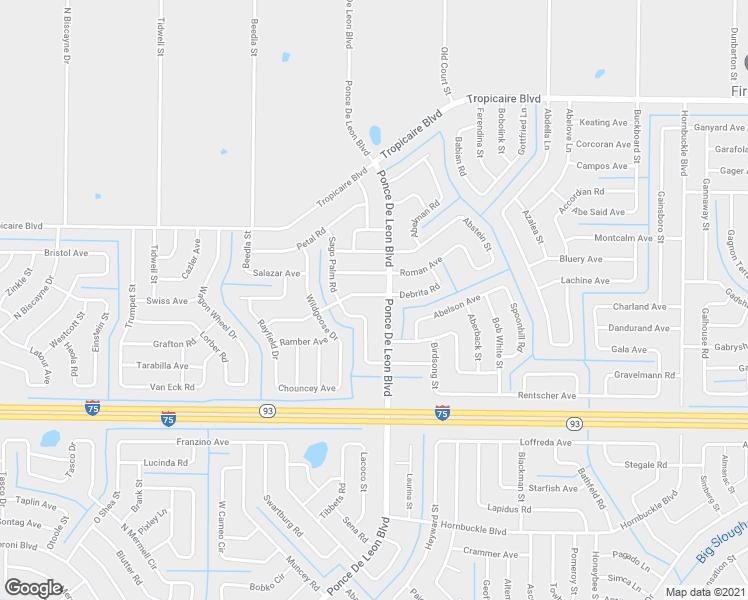 map of restaurants, bars, coffee shops, grocery stores, and more near 5326 Sago Palm Road in North Port