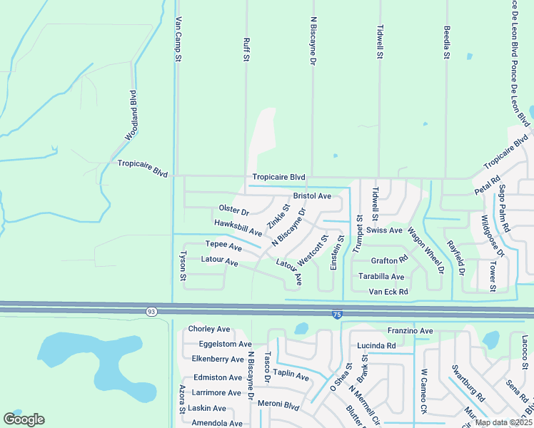 map of restaurants, bars, coffee shops, grocery stores, and more near 8282 Olster Drive in North Port