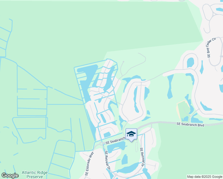 map of restaurants, bars, coffee shops, grocery stores, and more near 8120 Southeast Paurotis Lane in Hobe Sound