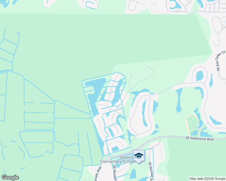 map of restaurants, bars, coffee shops, grocery stores, and more near 8001 Southeast Peppercorn Court in Hobe Sound