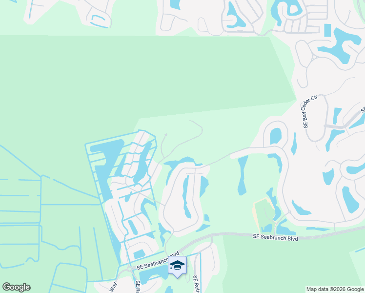map of restaurants, bars, coffee shops, grocery stores, and more near 8001 Southeast Paurotis Lane in Hobe Sound
