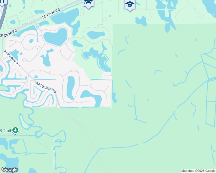 map of restaurants, bars, coffee shops, grocery stores, and more near 7998 Southeast Meadow Park Avenue in Stuart
