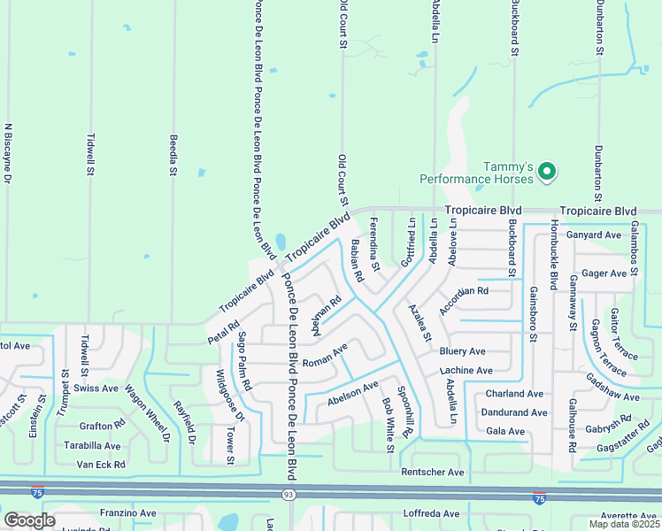 map of restaurants, bars, coffee shops, grocery stores, and more near 6893 Debarsky Avenue in North Port