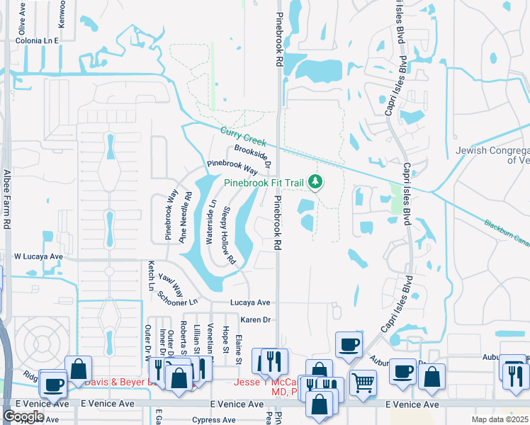 305 Pinebrook Club Drive, Venice FL Walk Score