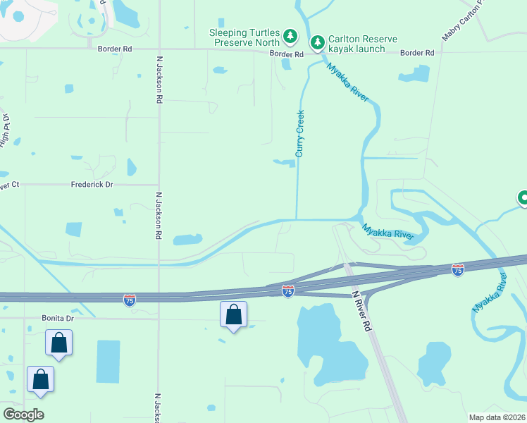 map of restaurants, bars, coffee shops, grocery stores, and more near 600 North Jackson Road in Venice