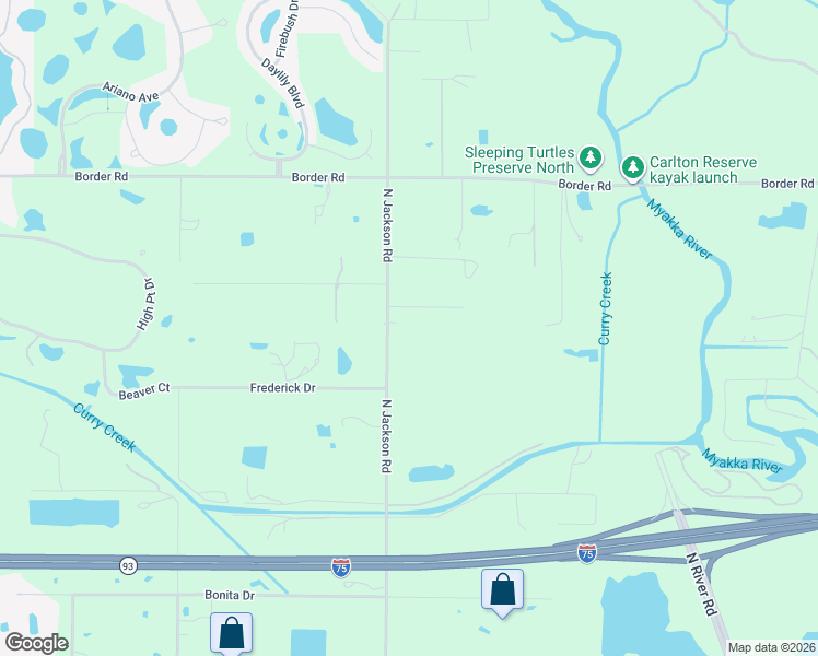 map of restaurants, bars, coffee shops, grocery stores, and more near 806 North Jackson Road in Venice