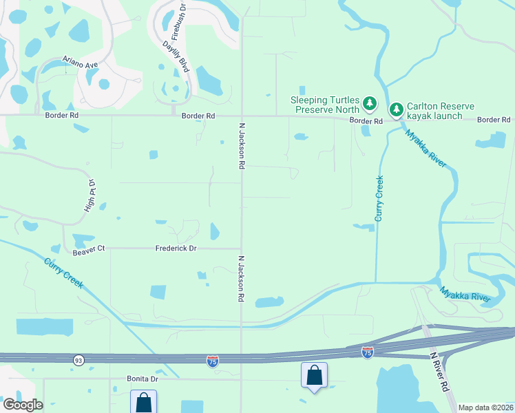 map of restaurants, bars, coffee shops, grocery stores, and more near 806 North Jackson Road in Venice