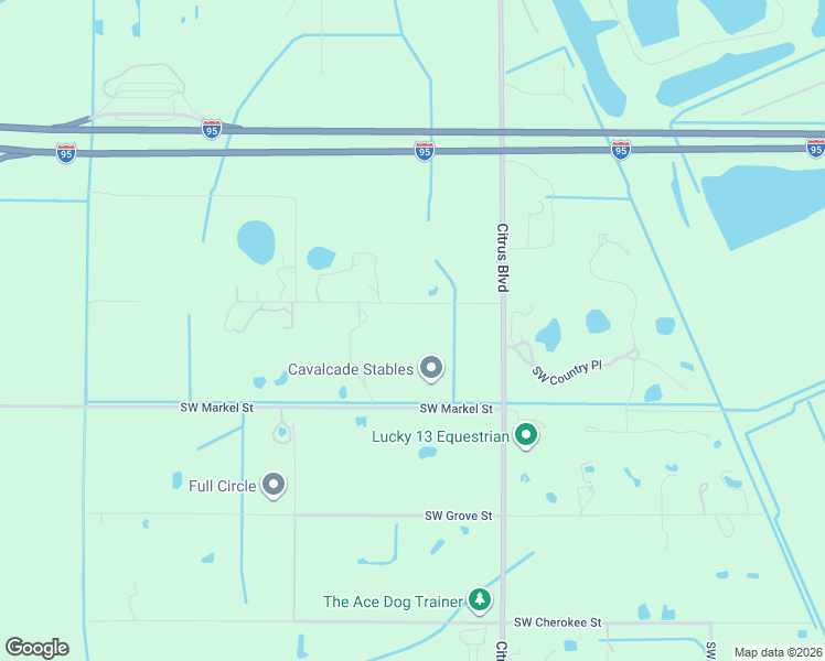 map of restaurants, bars, coffee shops, grocery stores, and more near 5241 Southwest 69th Street in Palm City