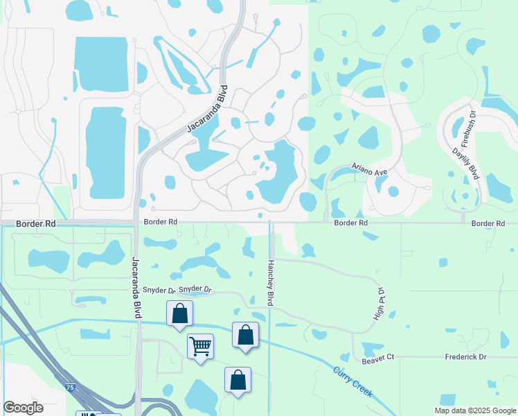 map of restaurants, bars, coffee shops, grocery stores, and more near 255 Casalino Drive in Nokomis