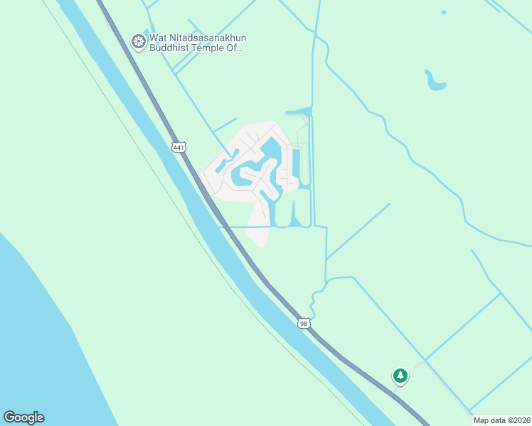 map of restaurants, bars, coffee shops, grocery stores, and more near 14131 Southeast 126th Boulevard in Okeechobee