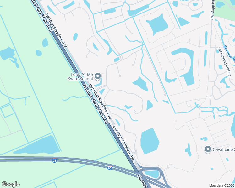 map of restaurants, bars, coffee shops, grocery stores, and more near 5716 Southwest Longspur Lane in Palm City